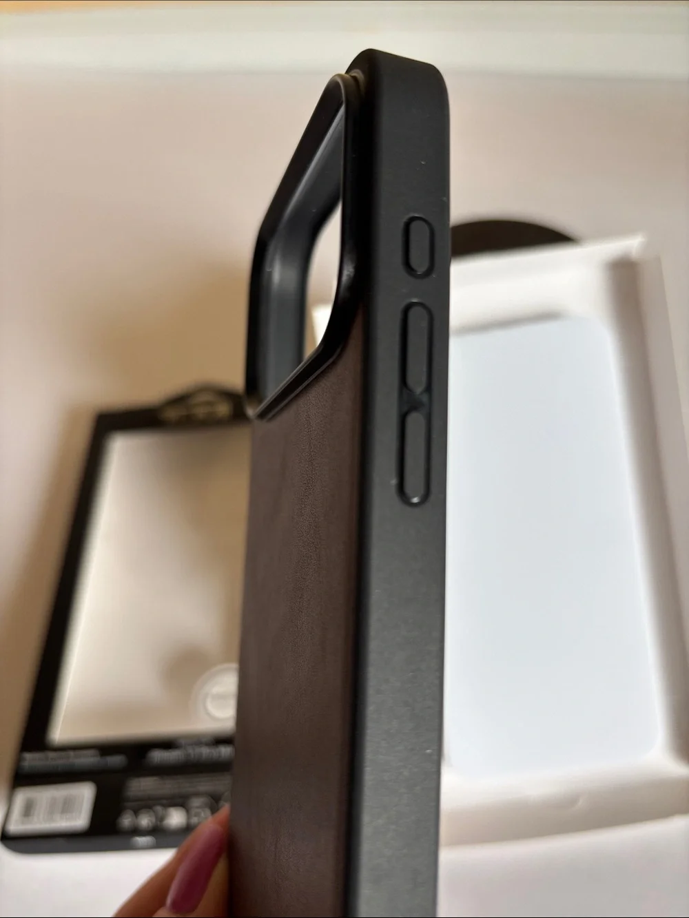 Tumi Leather Protective Case For iPhone 17 Pro Max